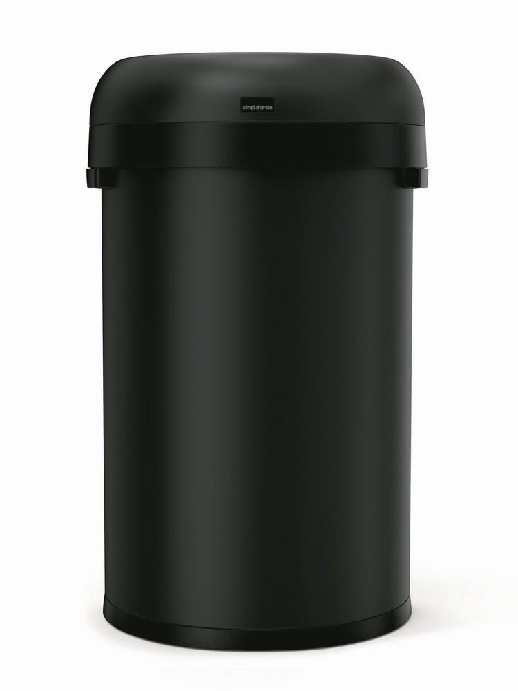ドラム缶remakeBOX3段！マッドブラック‼️ GuestSupply US | Simplehuman 60 Liter Semi-Round Open Trash Can